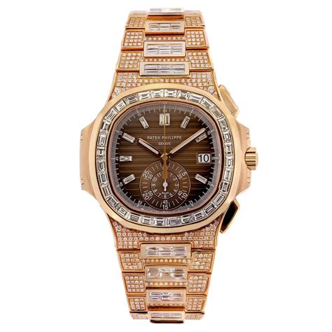 patek philippe nautilus full diamond price